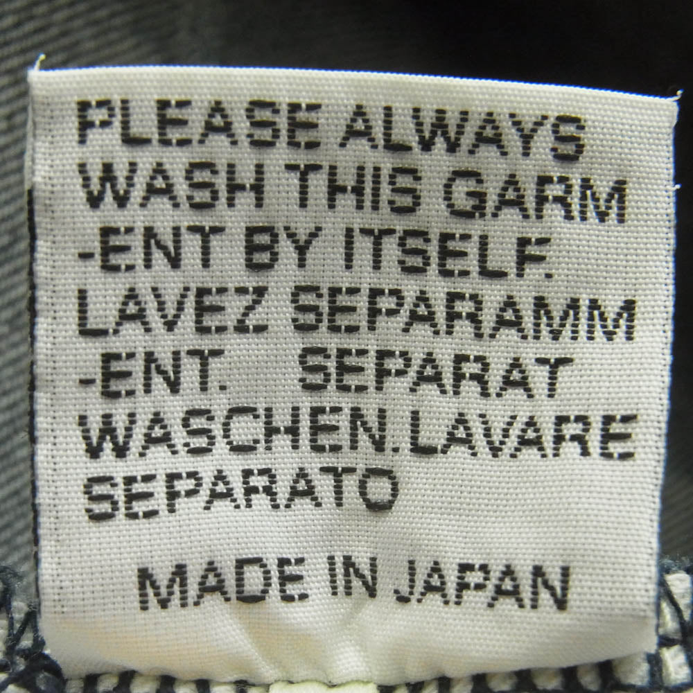 DIOR HOMME ディオールオム ボタンフライ リジッド ストレート デニム パンツ 日本製 インディゴブルー系 29【中古】