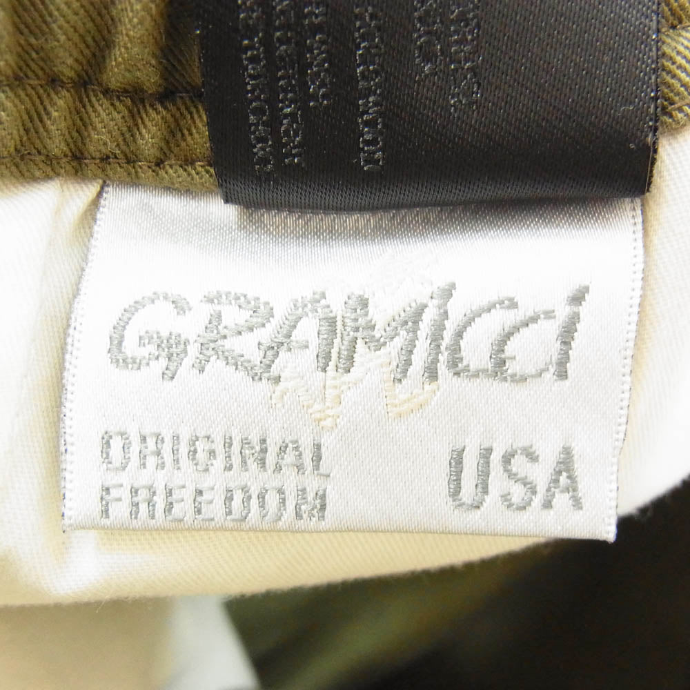 N.HOOLYWOOD エヌハリウッド GRAMICCI グラミチ 別注 CLIMING SHORTS クライミング ショーツ ハーフパンツ カーキ系 38【中古】