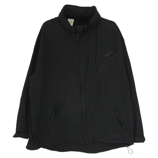 N.HOOLYWOOD エヌハリウッド 15SS 951-BL01 WILDTHINGS ワイルドシングス PERTEX BLOUSON パーテックス スタンドカラー ブルゾン ジャケット ブラック系 38【中古】