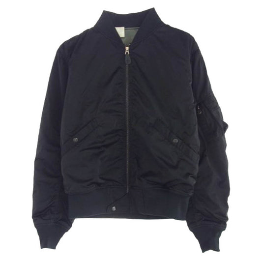 N.HOOLYWOOD エヌハリウッド 17SS 971-BL02 L-2B JACKET SPECIAL フライトジャケット ブルゾン MA-1 ブラック系 4【中古】