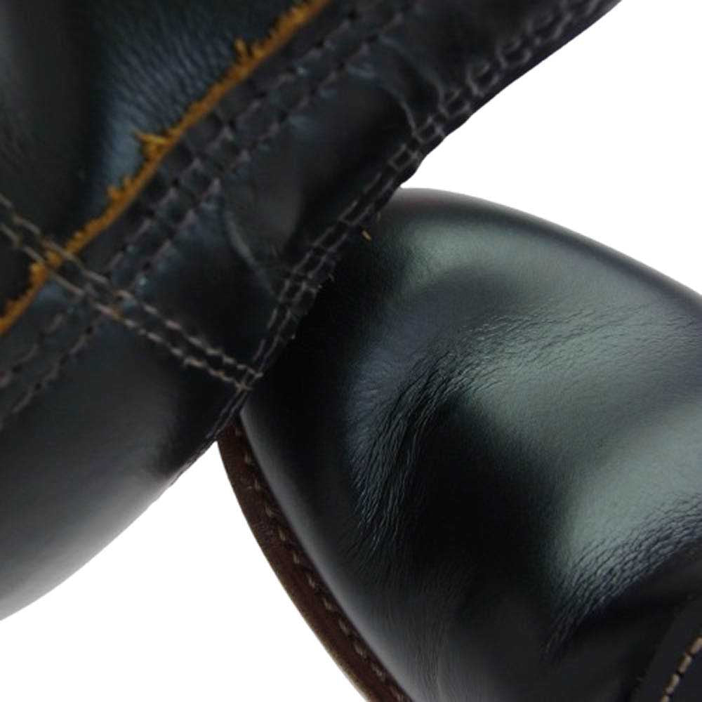 RED WING レッドウィング 9060 Beckman Flatbox ベックマン フラットボックス レザー ブーツ ブラック系 8.5【美品】【中古】