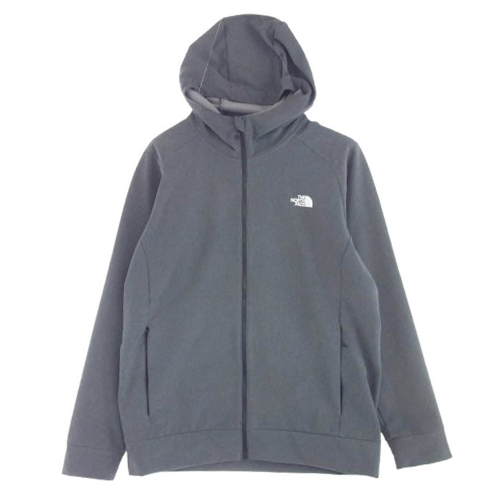 THE NORTH FACE ノースフェイス NL72383 APEX Thermal Hoodie エイペックス サーマル フーディー グレー系 L【中古】