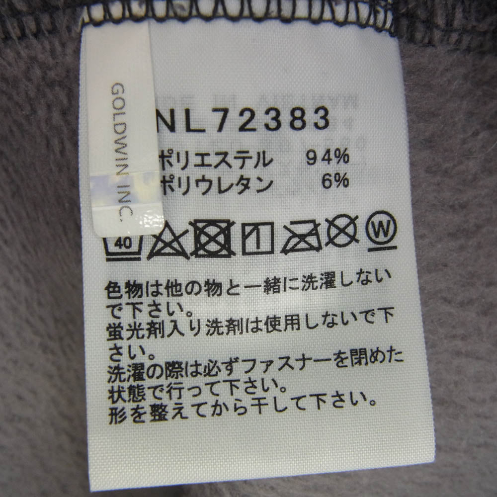THE NORTH FACE ノースフェイス NL72383 APEX Thermal Hoodie エイペックス サーマル フーディー グレー系 L【中古】
