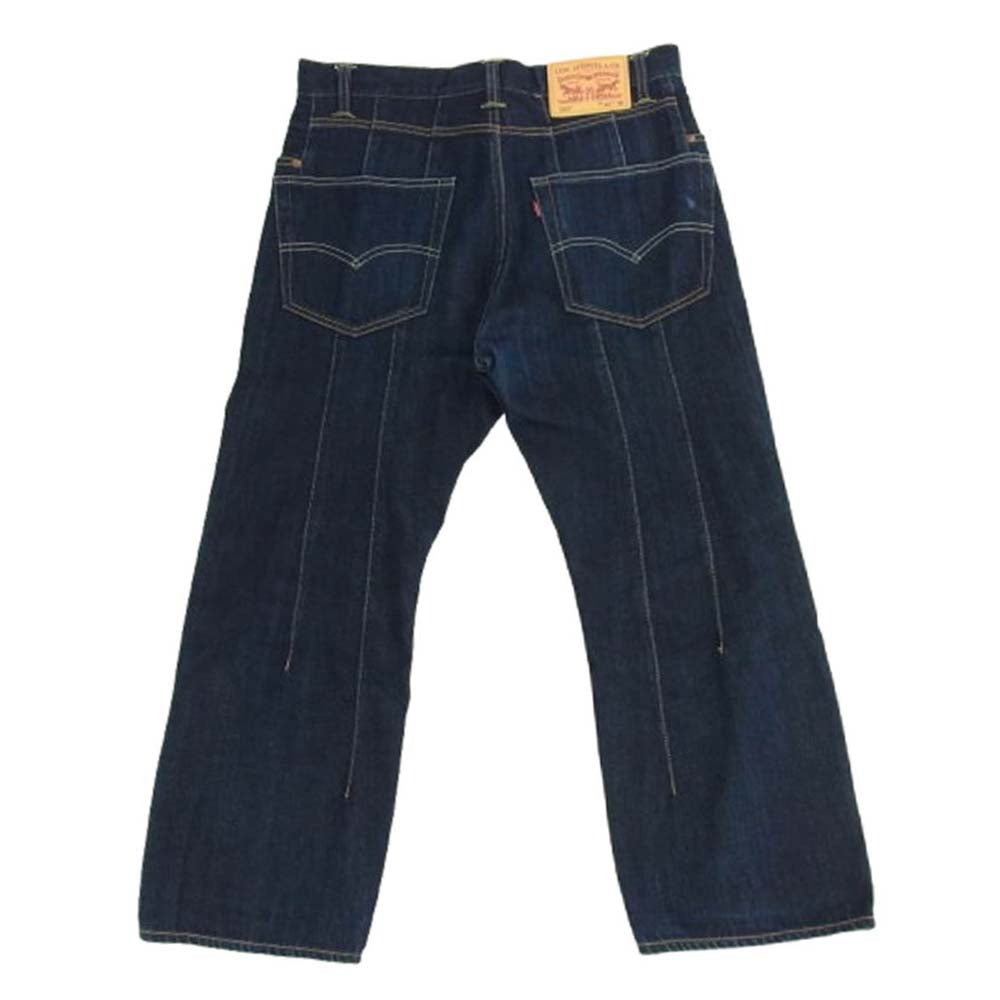 JUNYA WATANABE COMME des GARCONS MAN ジュンヤワタナベコムデギャルソンマン 14AW WN-P201 × Levi's リーバイス 再構築 505 デニムパンツ インディゴブルー系 XS【中古】
