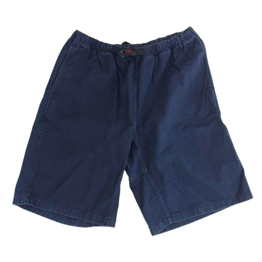 WHITE MOUNTAINEERING ホワイトマウンテニアリング 18SS WM1871414 x Gramicci グラミチ ワイドショーツ ネイビー系 1【中古】