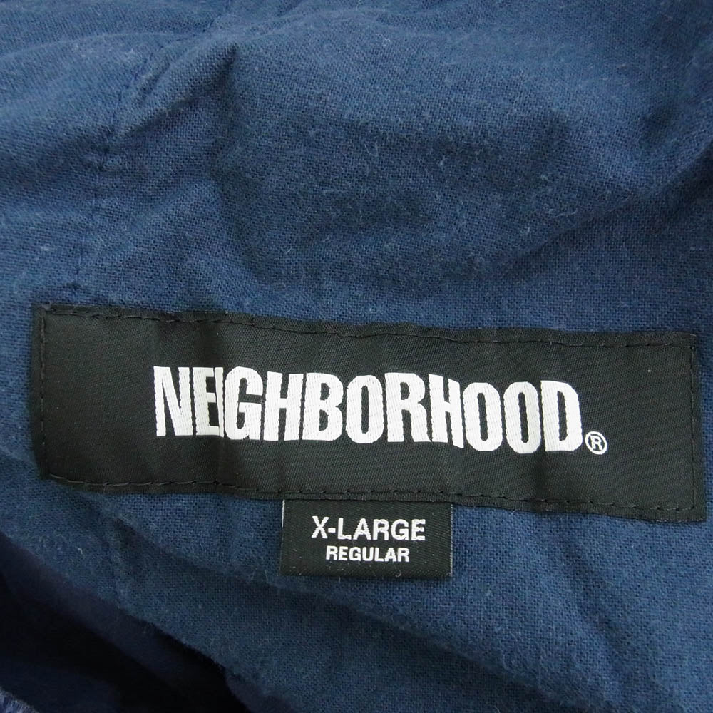 NEIGHBORHOOD ネイバーフッド 23SS 231SPNH-PTM02S EASY SHORT PANTS イージー ショート パンツ ショーツ ネイビー系 XL【中古】