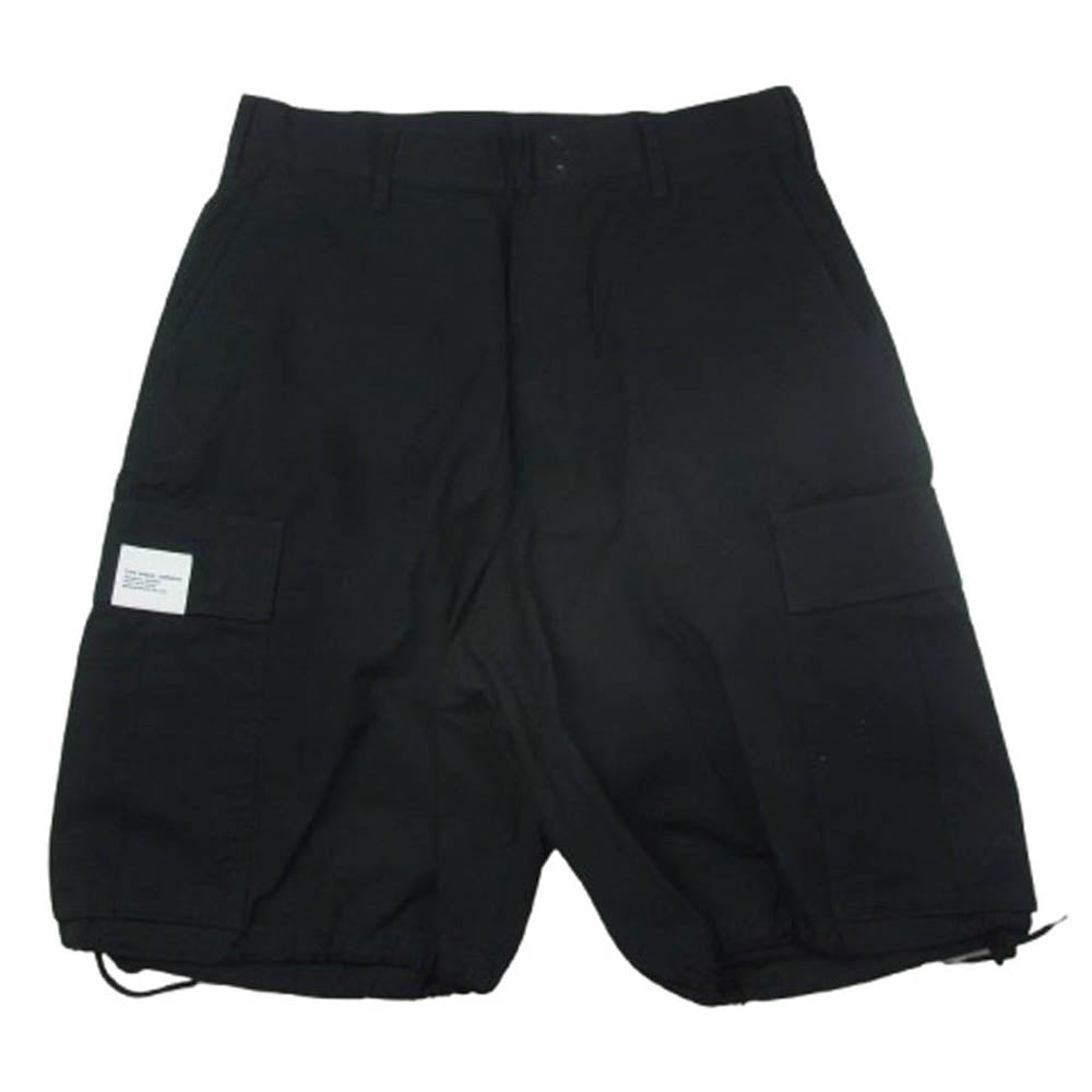 NEIGHBORHOOD ネイバーフッド 23SS 231YTNH-PTM04 WIDE CARGO SHORT PANTS ワイド カーゴ ショーツ ブラック系 M【中古】