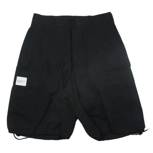NEIGHBORHOOD ネイバーフッド 23SS 231YTNH-PTM04 WIDE CARGO SHORT PANTS ワイド カーゴ ショーツ ブラック系 M【中古】