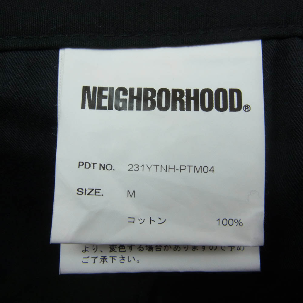 NEIGHBORHOOD ネイバーフッド 23SS 231YTNH-PTM04 WIDE CARGO SHORT PANTS ワイド カーゴ ショーツ ブラック系 M【中古】