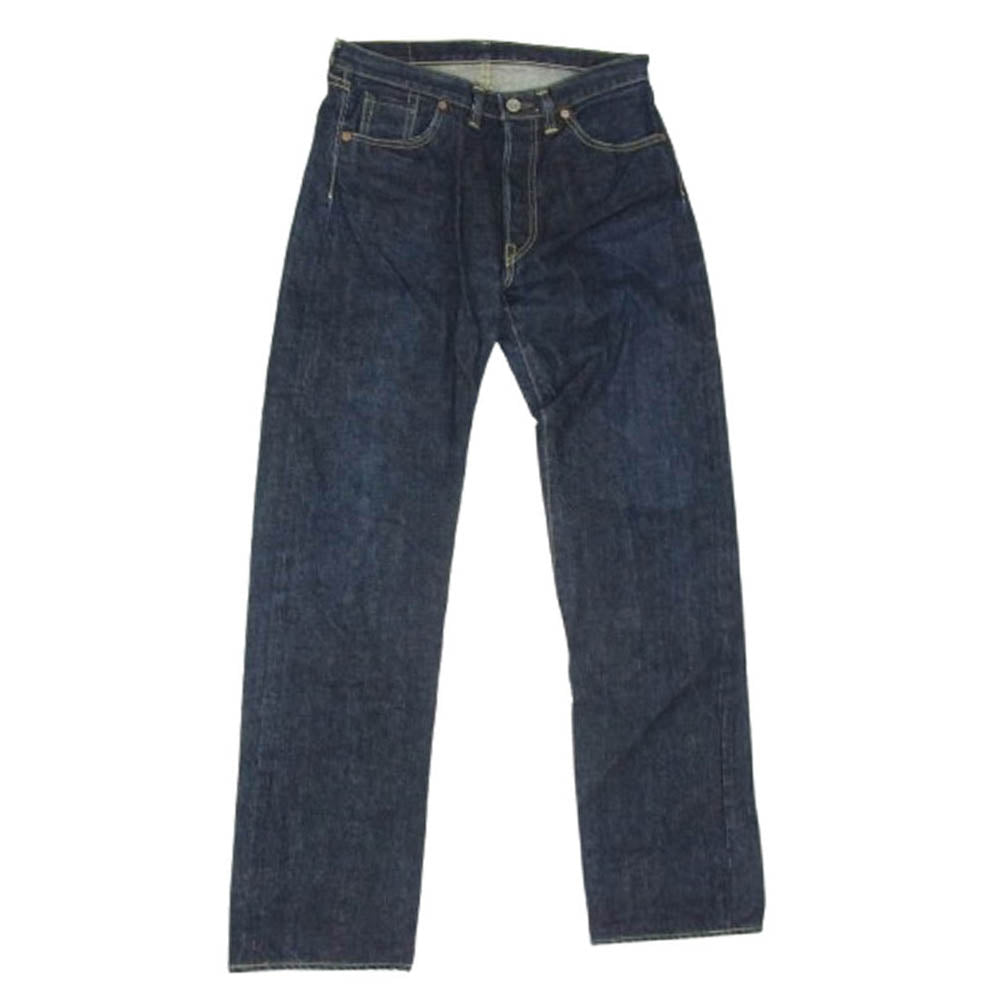 The REAL McCOY'S ザリアルマッコイズ S003 大戦モデル ボタンフライ セルビッチ デニムパンツ インディゴブルー系 31【中古】