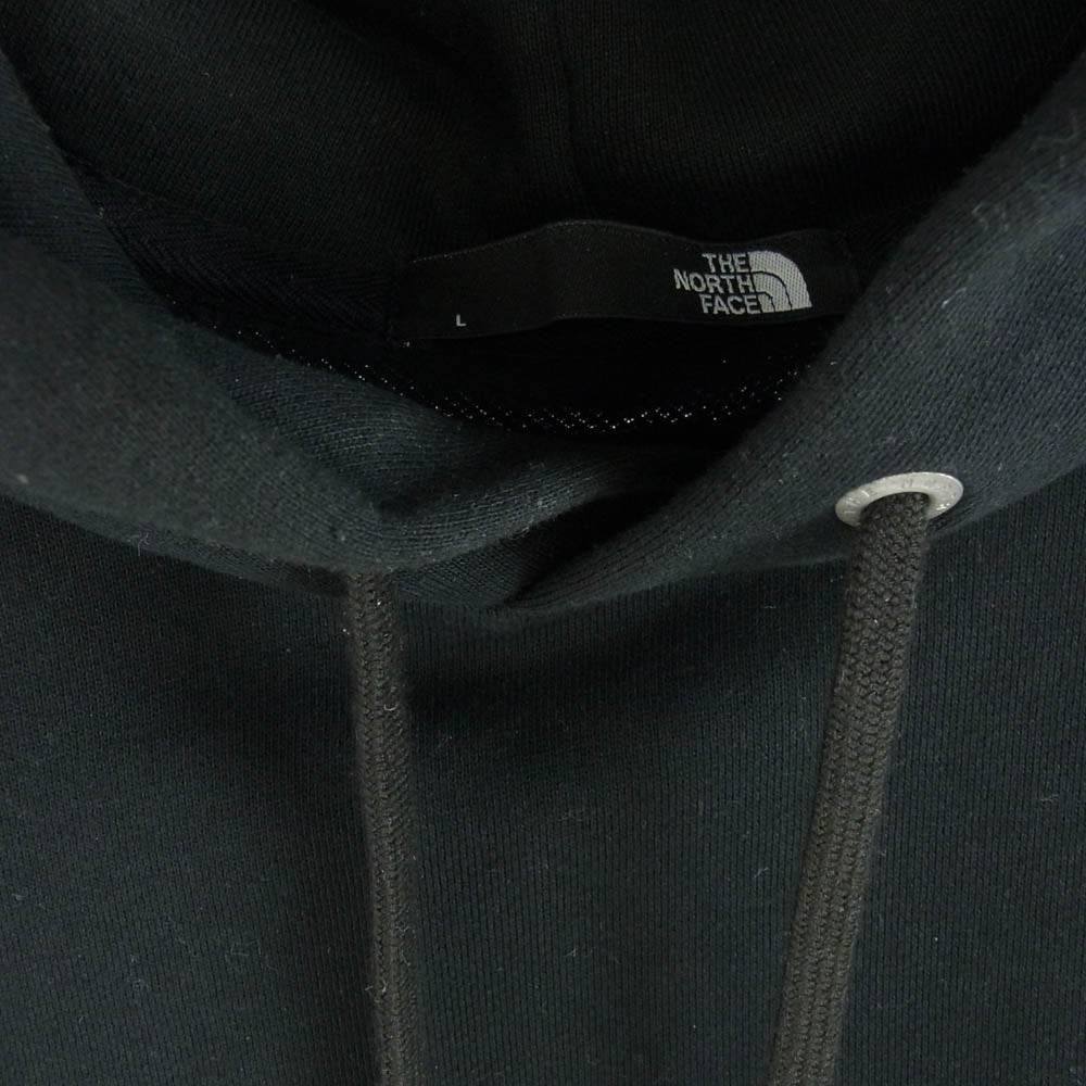 THE NORTH FACE ノースフェイス NT62333 NEVER STOP ING Hoodie ネバーストップ アイエヌジー フーディ プルオーバーパーカー ブラック系 L【中古】