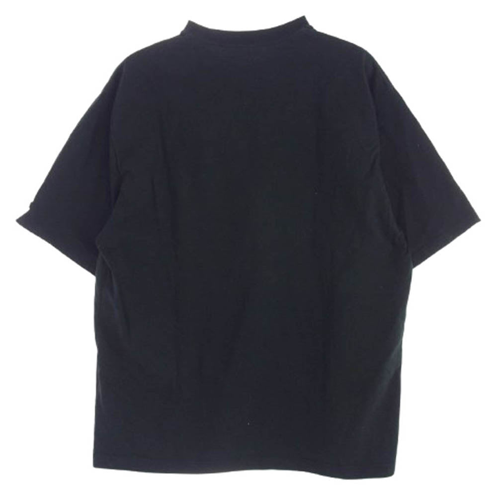 The Ennoy Professional ザ エンノイ プロフェッショナル 23SS SS23BRENCT01NTL ラバーロゴ Tシャツ 半袖カットソー ブラック系 M【中古】