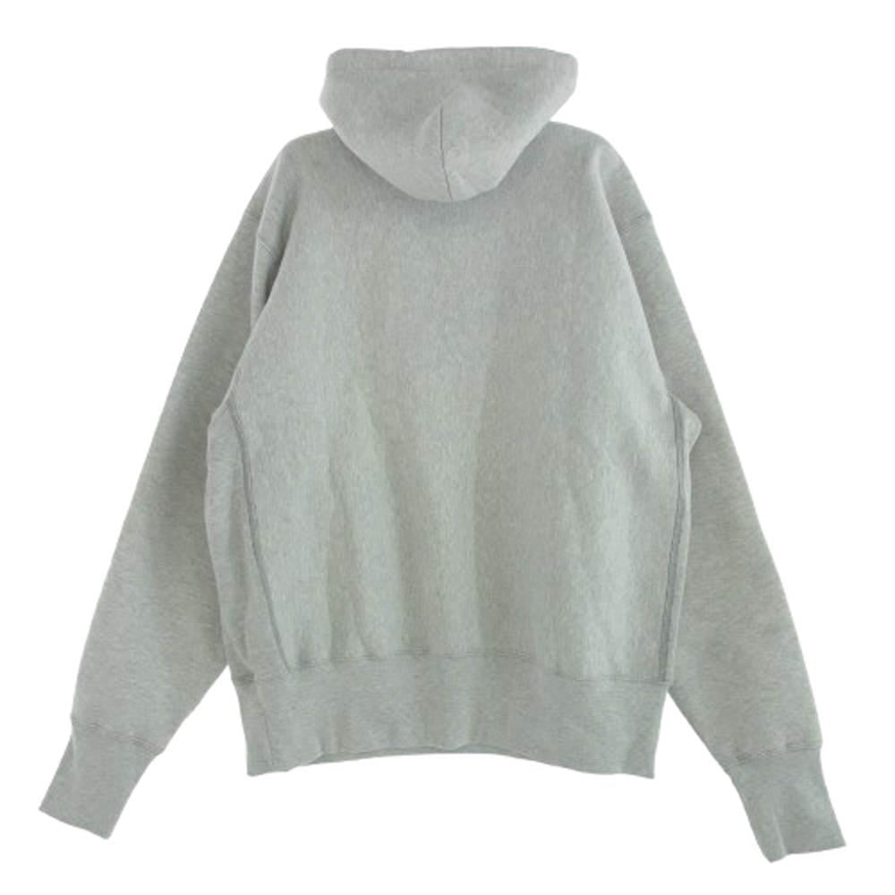 キャンバー 1005185 240008 CROSS KNIT PULLOVER HOODED PARKA クロスニット プルオーバー フーディ パーカー グレー系 ホワイト系 L【美品】【中古】