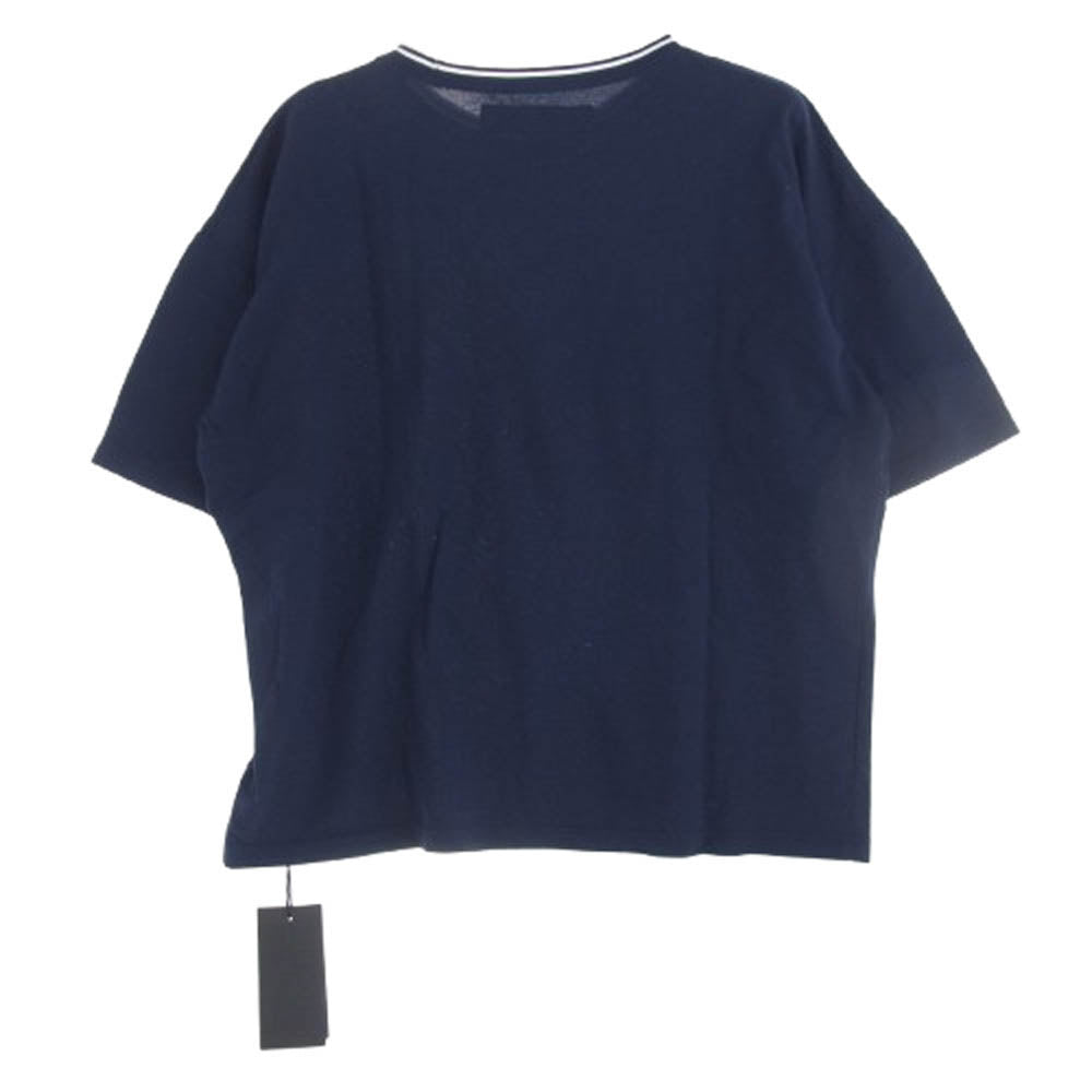 NEIGHBORHOOD ネイバーフッド 24SS 241YANH-CSM02 ロゴプリント Tシャツ 半袖カットソー ネイビー ネイビー系 M【中古】