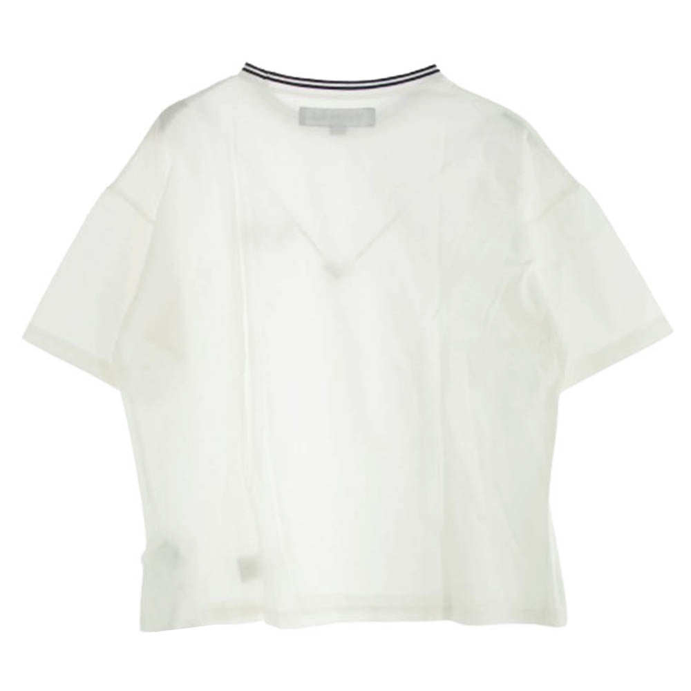 NEIGHBORHOOD ネイバーフッド 24SS 241YANH-CSM02 ロゴプリント Tシャツ 半袖カットソー ホワイト ホワイト系 M【中古】