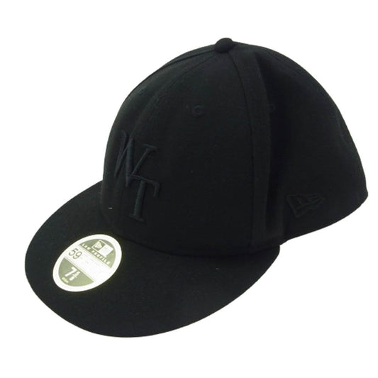 WTAPS ダブルタップス × NEWERA ニューエラ LOW PROFILE CAP ロー プロフィール キャップ ロゴ刺繍 帽子 ブラック系【中古】