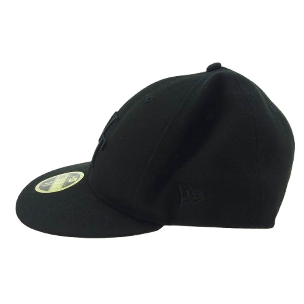 WTAPS ダブルタップス × NEWERA ニューエラ LOW PROFILE CAP ロー プロフィール キャップ ロゴ刺繍 帽子 ブラック系【中古】