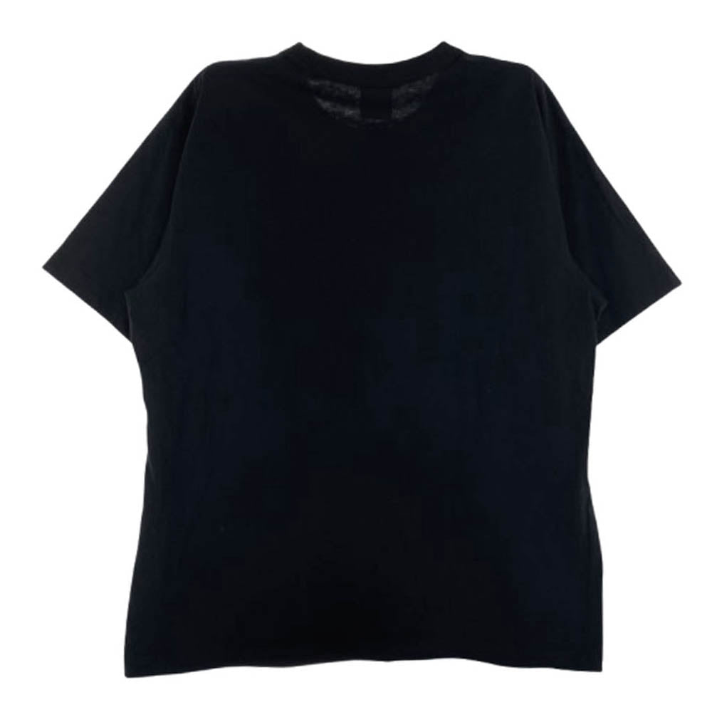 WTAPS ダブルタップス C8-X354 × Champion チャンピオン ロゴ刺繍 Tシャツ 半袖カットソー ブラック系 M【中古】