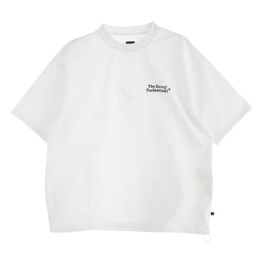 The Ennoy Professional ザ エンノイ プロフェッショナル BE-37023 × DAIWA PIER39 ダイワピア Drawstring Tee ロゴ刺繍 Tシャツ 半袖 カットソー ホワイト系 M【中古】