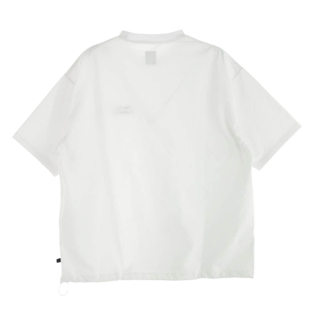The Ennoy Professional ザ エンノイ プロフェッショナル BE-37023 × DAIWA PIER39 ダイワピア Drawstring Tee ロゴ刺繍 Tシャツ 半袖 カットソー ホワイト系 M【中古】