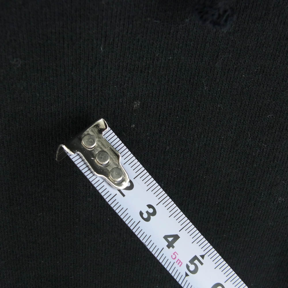 Supreme シュプリーム 22SS Enamel Small Box Hooded Sweatshirt エナメル スモールボックスロゴ フーデッド スウェットシャツ プルオーバーパーカー ブラック系 S【中古】