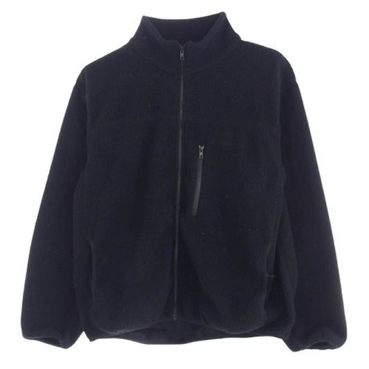 The Ennoy Professional ザ エンノイ プロフェッショナル 22AW AW22BRENJK01LP Polartec City Fleece Jacket ポーラテック シティ フリース ジャケット ブラック系 M【中古】