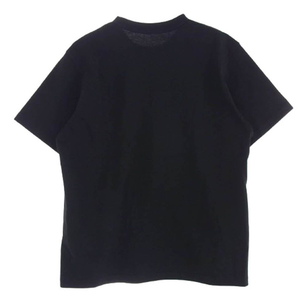 Sacai サカイ 25SS 25-0927S × WTAPS ダブルタップス Flock Print T-Shirt フロックプリント Tシャツ 半袖カットソー ブラック系 3【美品】【中古】