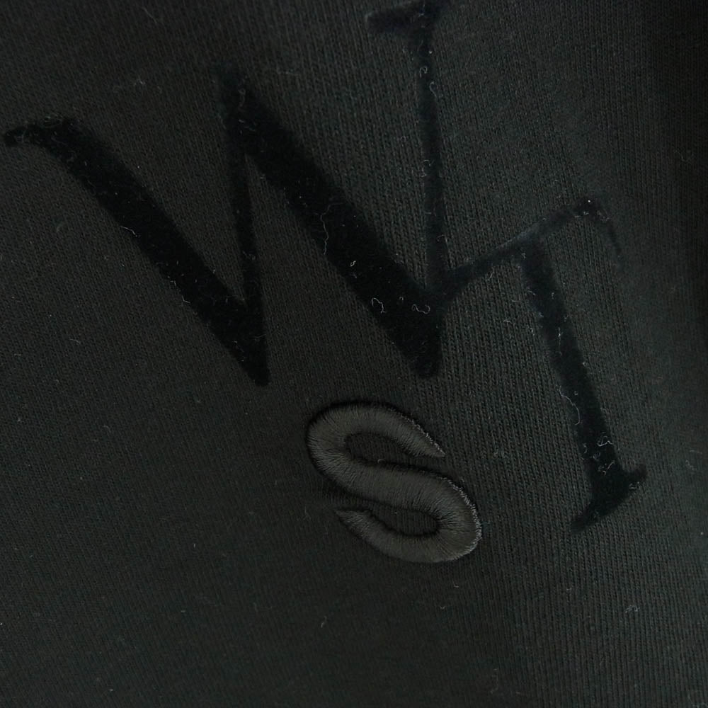 Sacai サカイ 25SS 25-0927S × WTAPS ダブルタップス Flock Print T-Shirt フロックプリント Tシャツ 半袖カットソー ブラック系 3【美品】【中古】