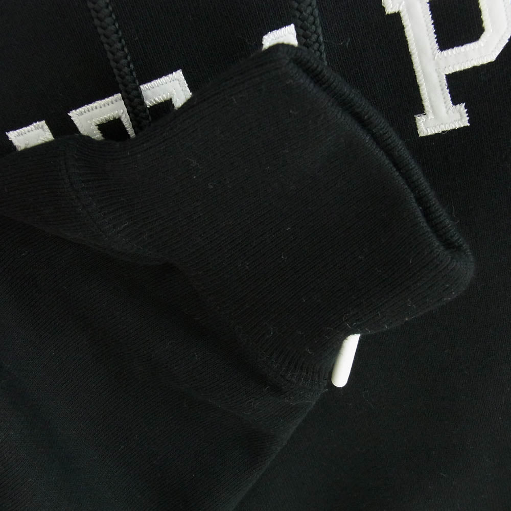 WTAPS ダブルタップス 24SS 241ATDT-CSM04 Academy Hoody Cotton College アカデミー コットン フーディ プルオーバーパーカー ブラック系 2【中古】