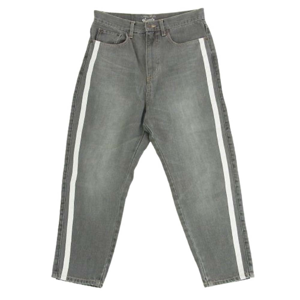グラム GB0218/P17 Vickey denim ヴィッキー デニム サイドライン パンツ グレー系 1【中古】