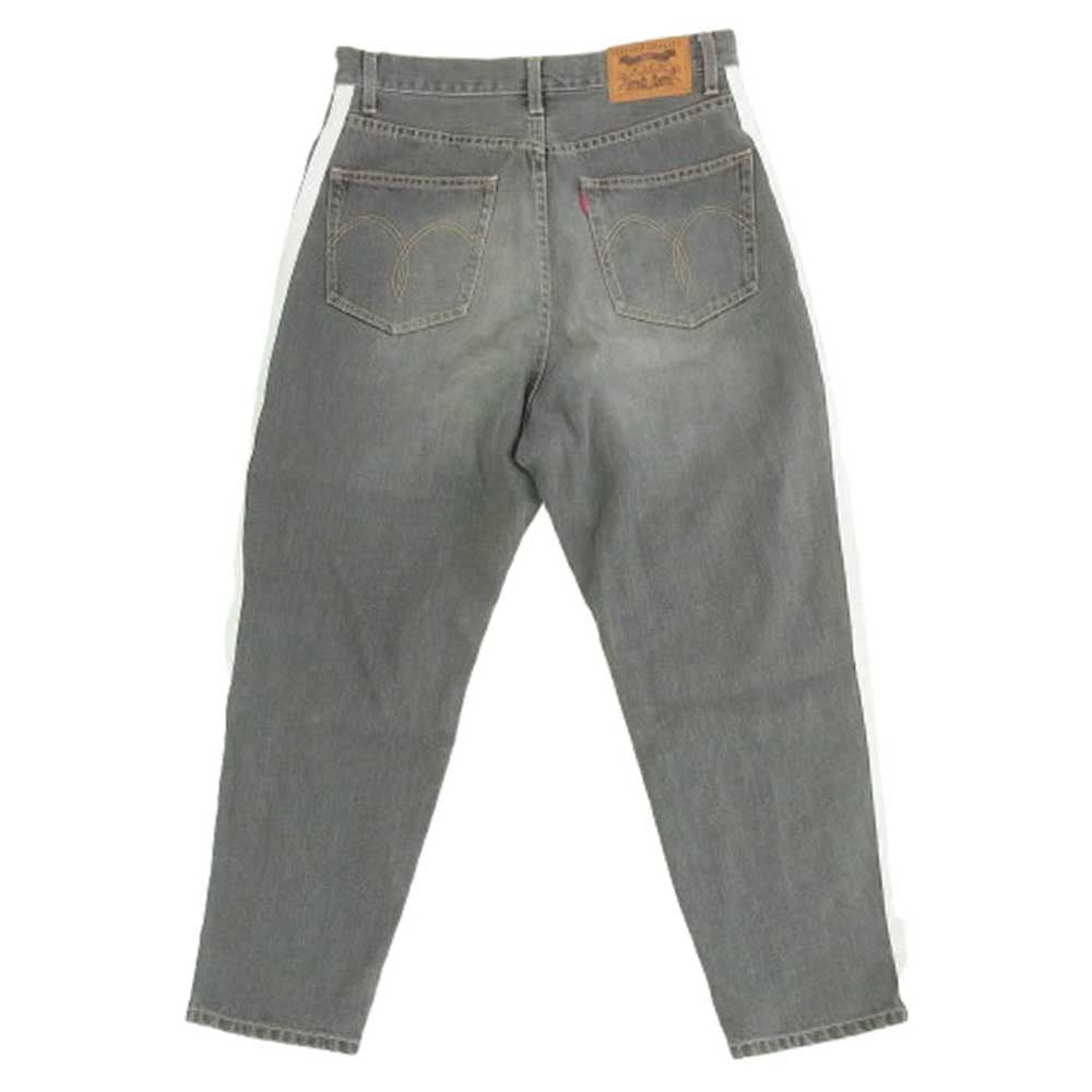 グラム GB0218/P17 Vickey denim ヴィッキー デニム サイドライン パンツ グレー系 1【中古】