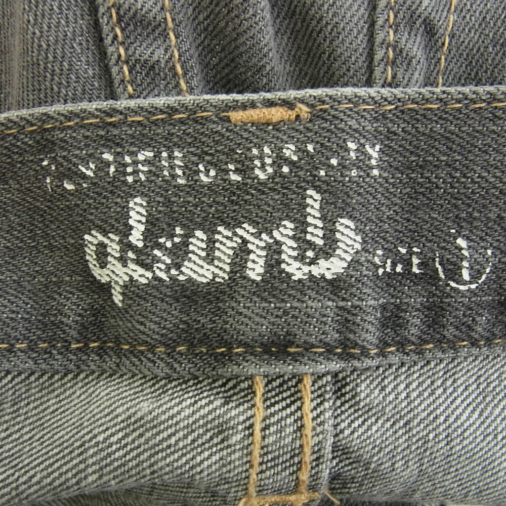 グラム GB0218/P17 Vickey denim ヴィッキー デニム サイドライン パンツ グレー系 1【中古】