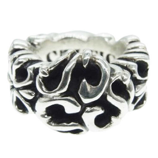 セルティックアーツ 98刻印 デザイン シルバー リング シルバー系 13号【中古】