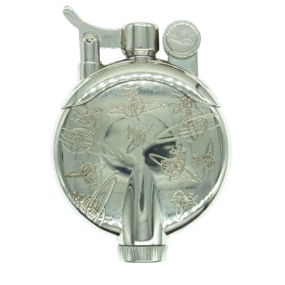 Vivienne Westwood ヴィヴィアンウエストウッド ORB オーブデザイン タンク型 オイル ライター シルバー系【中古】