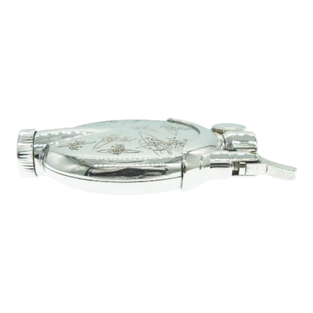 Vivienne Westwood ヴィヴィアンウエストウッド ORB オーブデザイン タンク型 オイル ライター シルバー系【中古】