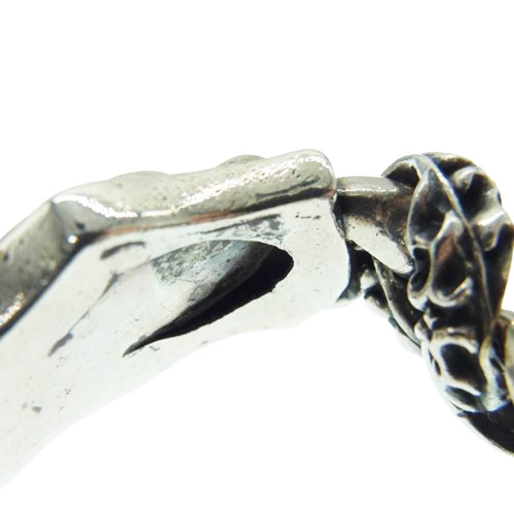 William Walles ウィリアムウォレス WWSB-7845 Tribal Relic Bracelet トライバルレリーフ IDブレスレット w/アメジスト シルバー系【中古】