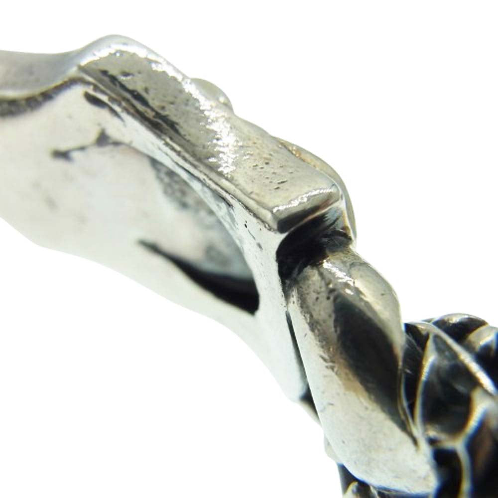 William Walles ウィリアムウォレス WWSB-7845 Tribal Relic Bracelet トライバルレリーフ IDブレスレット w/アメジスト シルバー系【中古】