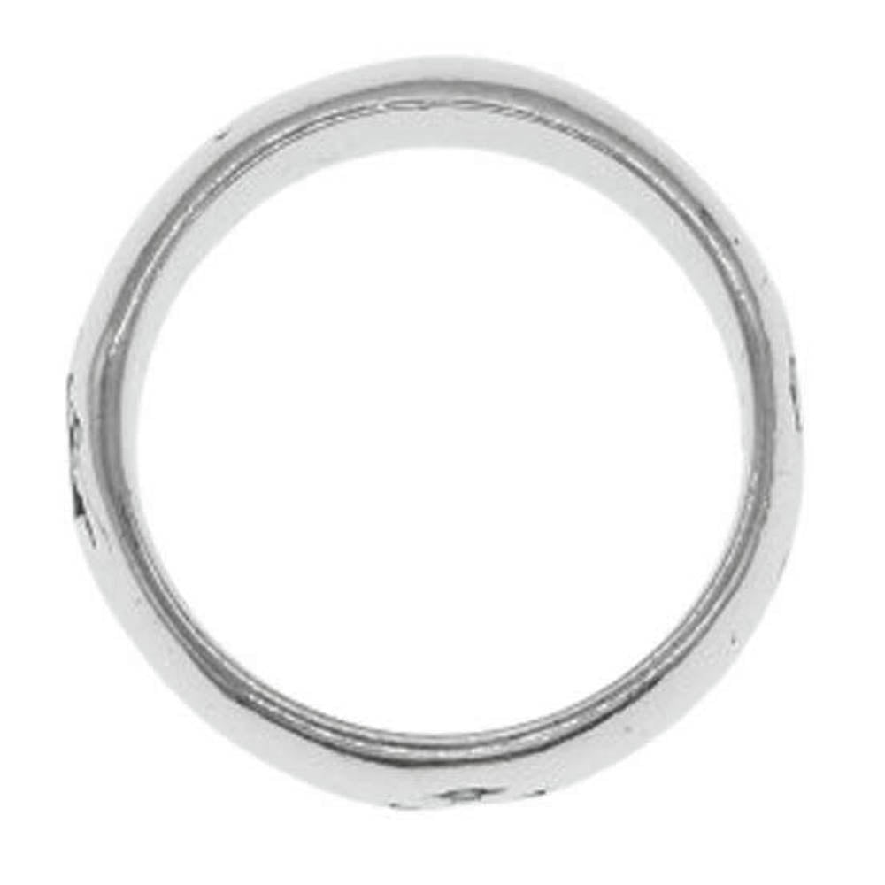 GABOR ガボール ギャランティカード付属 GABORATORY ガボラトリー MULTI ENGRAVED LARGE SMOOTH H.W.O RING マルチ イングレイブド ラージ スムース リング シルバー系 22.5号【中古】