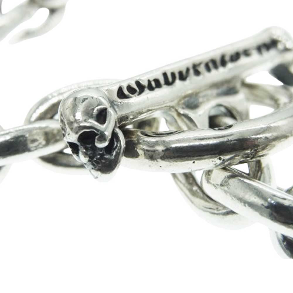 GABOR ガボール ギャランティカード付属 GABORATORY ガボラトリー HALF SMALL OVAL CHAIN BRACELET 210mm ハーフスモールオーバルチェーン ブレスレット シルバー系【中古】