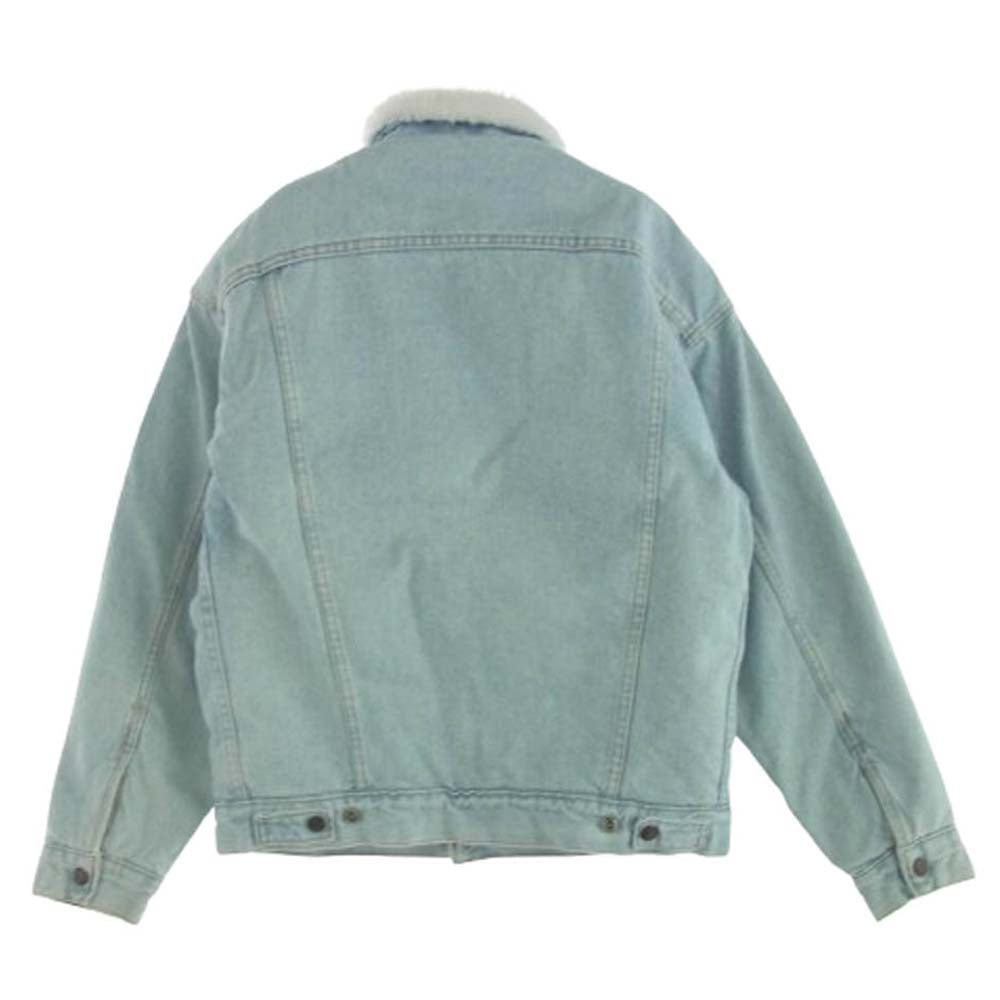 Levi's リーバイス 70609-0234 80s USA製 527刻印 デニム ボア トラッカー ジャケット インディゴブルー系 S【中古】