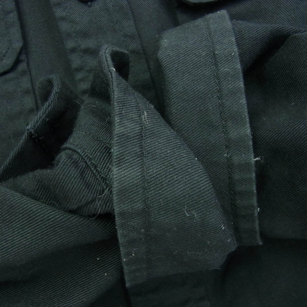 AVIREX アヴィレックス 783-3920001 長袖 ベーシック ファティーグ シャツ ブラック系 L【中古】