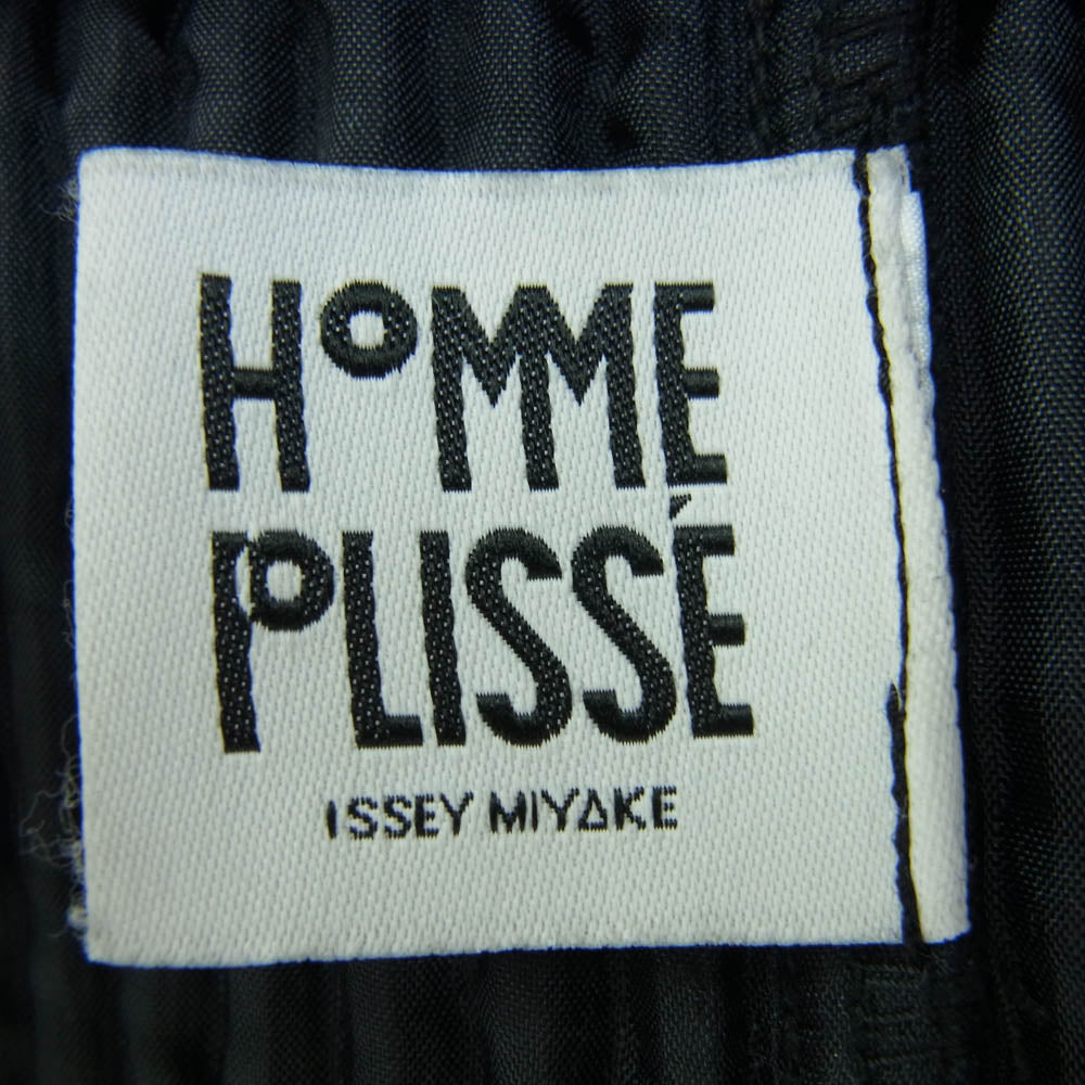 HOMME PLISSE ISSEY MIYAKE オム プリッセ イッセイミヤケ HP55JD201 プリーツ加工 2B テーラード ジャケット ブラック系【中古】