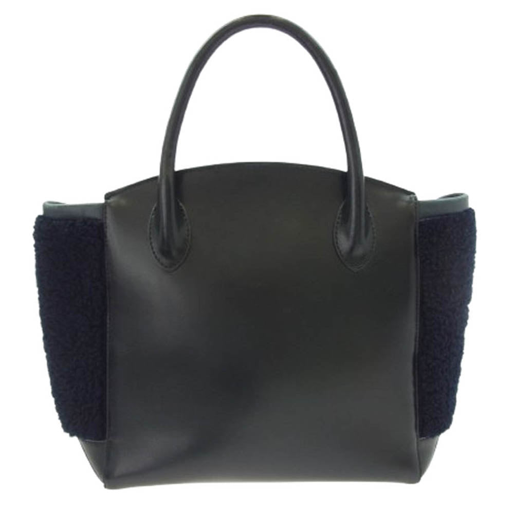Sacai サカイ fluffy hand bag ハンド バッグ ブラック系【中古】
