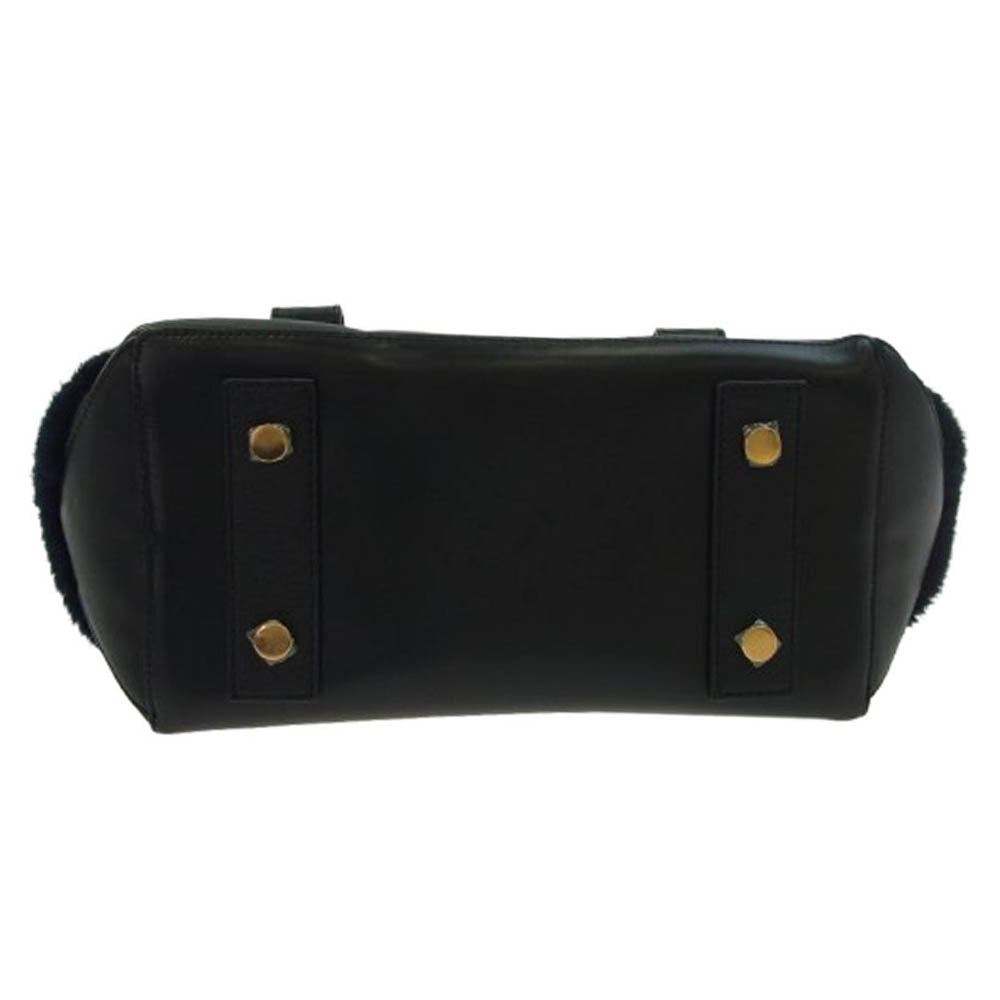 Sacai サカイ fluffy hand bag ハンド バッグ ブラック系【中古】