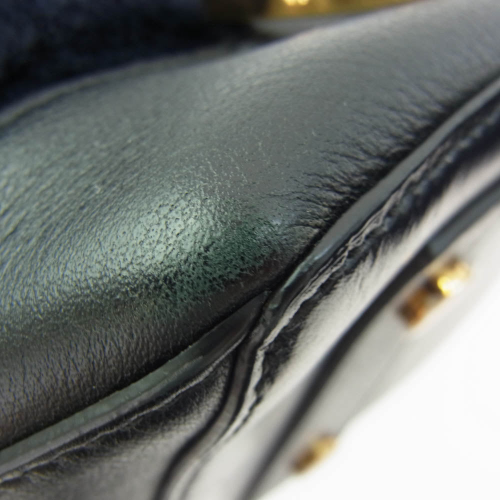 Sacai サカイ fluffy hand bag ハンド バッグ ブラック系【中古】