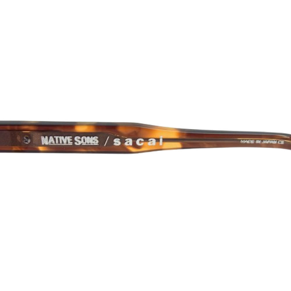 Sacai サカイ 19-0037S Native Sons ネイティブ サンズ サングラス 眼鏡【美品】【中古】