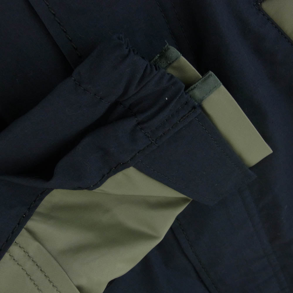 Sacai サカイ 21AW SCM-035 Military Coat navy khaki ミリタリー コート カーキ系 ネイビー系 1【中古】