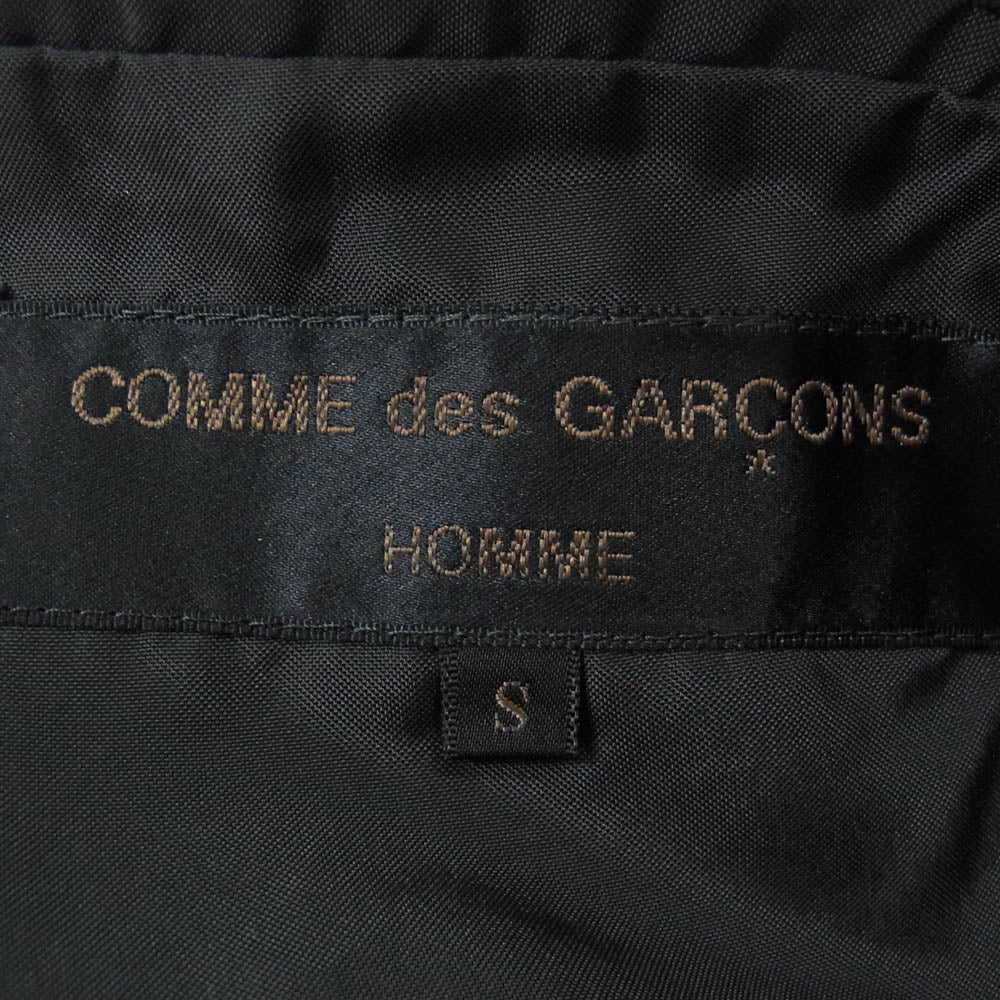 COMME des GARCONS HOMME コムデギャルソンオム AD1998 HJ-04038S 田中オム 90s archive 3つボタン テーラード ジャケット ブラック系 S【中古】