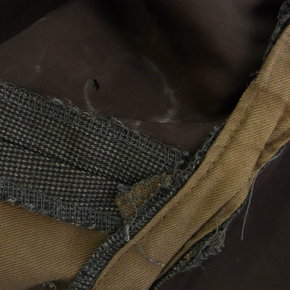 COMME des GARCONS HOMME コムデギャルソンオム HS-0511S 90s archive シングル 2タック ストライプ ジャケット スラックスパンツ スーツ セットアップ ブラウン系 上下：S【中古】