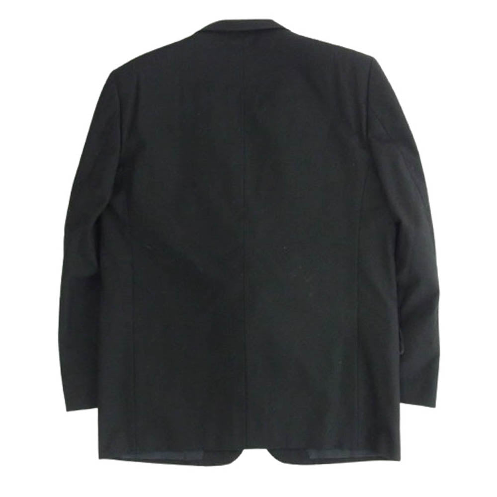 COMME des GARCONS HOMME コムデギャルソンオム HS-08022S 田中オム 90s archive 2つボタン シングル 2タック ジャケット スラックスパンツ スーツ セットアップ ブラック系 S【中古】